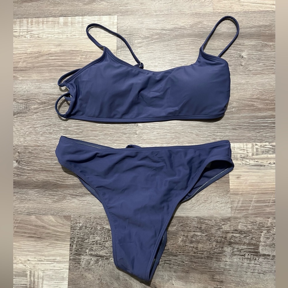 Blue Bathing Suit Size L